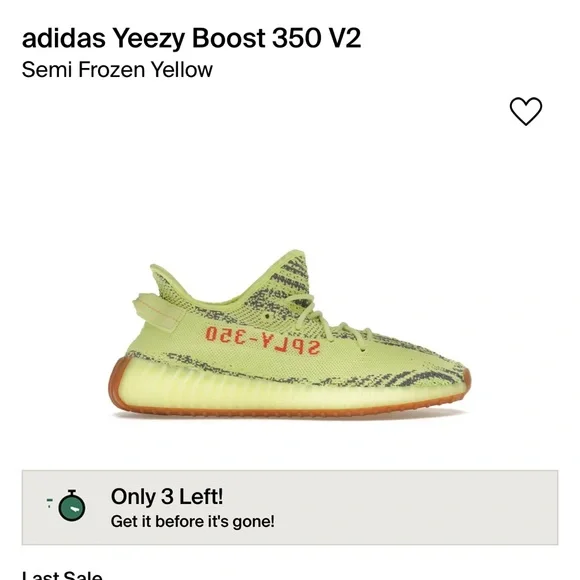Yeezy | Shoes | Yeezy Boost 35 V2 Semi Frozen Yellow Size 6 In Mens |  Poshmark